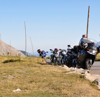 Cols des Alpes en moto