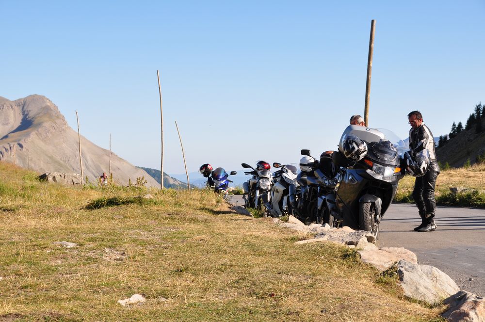 Cols des Alpes en moto