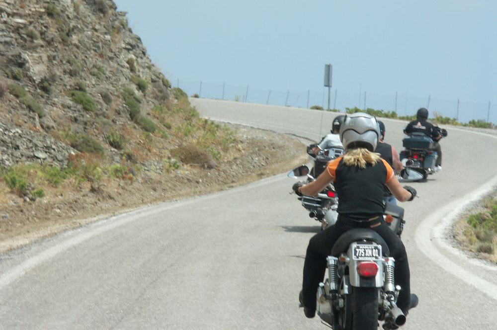 Moto au Peloponnese