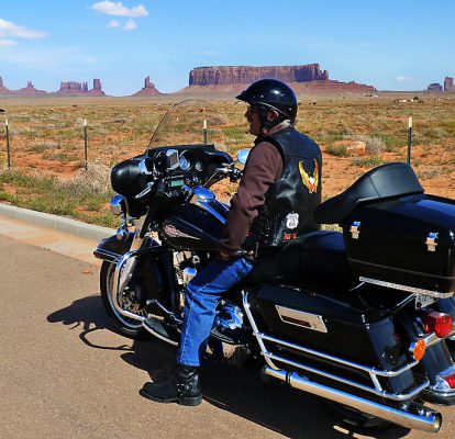 Ouest Americain en Harley Davidson