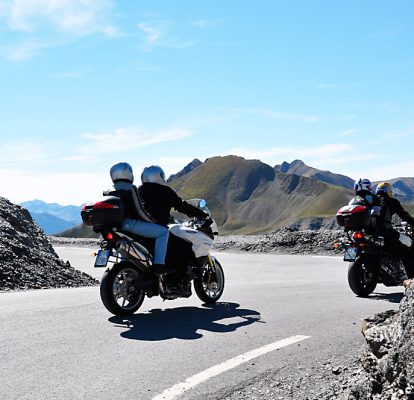 Les Alpes en moto