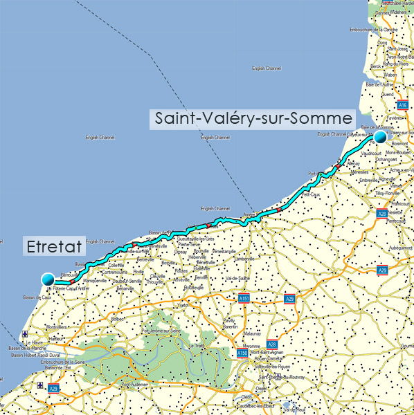 Etretat Saint-Valery sur Somme