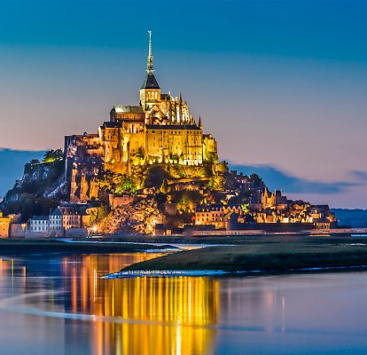 Mont Saint-Michel et Saint-Malo en moto