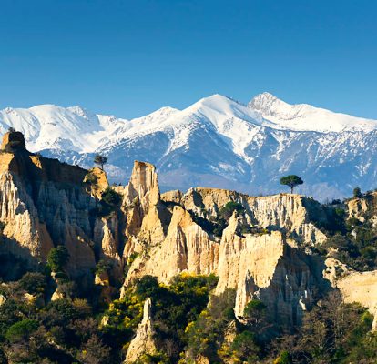 Pyrenees orientales en moto